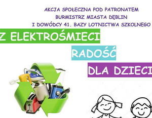 Z ELEKTROŚMIECI RADOŚĆ NA DZIECI