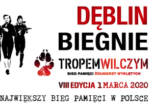 DĘBLIN BIEGNIE – „Tropem Wilczym” – Bieg Pamięci Żołnierzy Wyklętych