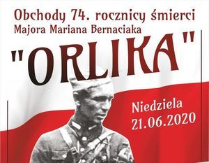 74. rocznica śmierci Majora Mariana Bernaciaka „Orlika”