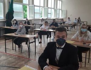 Egzamin maturalny w reżimie sanitarnym w ZSZ nr 2