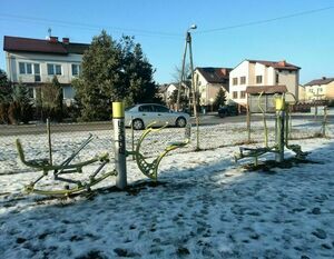 Budowa siłowni plenerowej w osiedlu Jagiellońskie