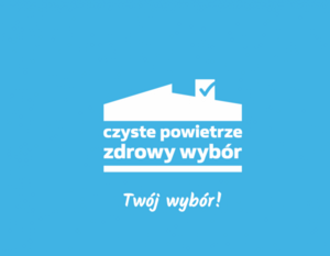 Logo programu czyste powietrze