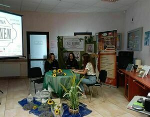 Narodowe Czytanie „Nad Niemnem” E. Orzeszkowej  w Zespole Szkół Ogólnokształcących w Dęblinie