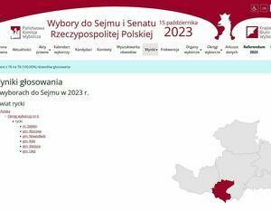 WYNIKI GŁOSOWANIA I FREKWENCJA W DĘBLINIE