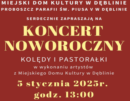 KONCERT NOWORYCZNY