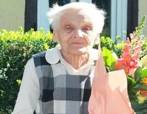 Pani Maria Ducka świętuje 100-lecie urodzin.