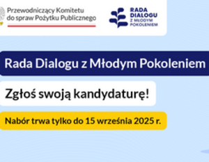 Trwa nabór do Rady Dialogu z Młodym Pokoleniem. Twój głos może mieć realny wpływ