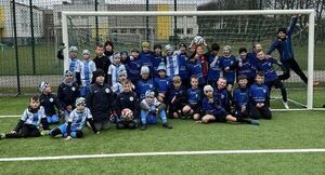 Sparing juniorów z kategorii Orlik z Salos Brusy