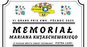 SKAT VI GRAND PRIX KWK- PÓŁNOC 2025
MEMORIAŁ MARIANA KUJASCHEWSKIEGO