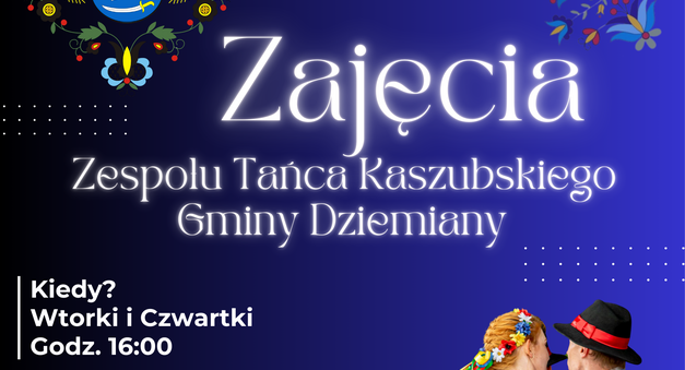 Zajęcia Zespołu Tańca Kaszubskiego