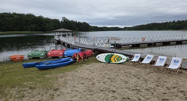 🌊🏖️☀️Kąpielisko nad Jeziorem Rzuno w Dziemianach☀️🏖️🌊