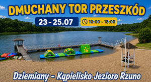 Dmuchany Tor Przeszkód!