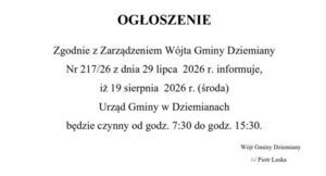 Ogłoszenie