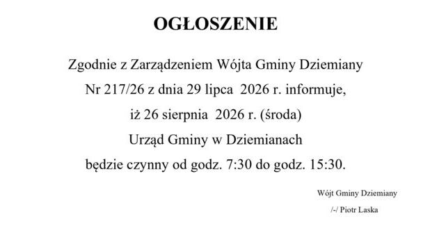 Ogłoszenie
