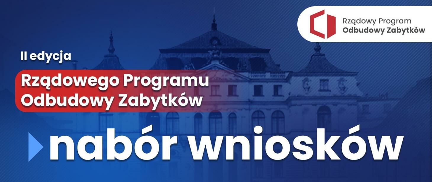 Środki na zabytki z RPOZ