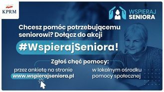 Wsparcie dla seniorów w dobie pandemii #wspierajseniora