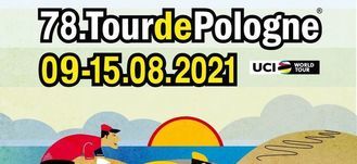 Kawałek plakatu 78. Tour de Pologne.