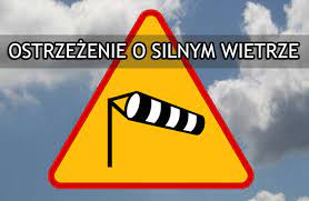 Prognoza niebezpiecznych zjawisk meteorologicznych - silny wiatr!