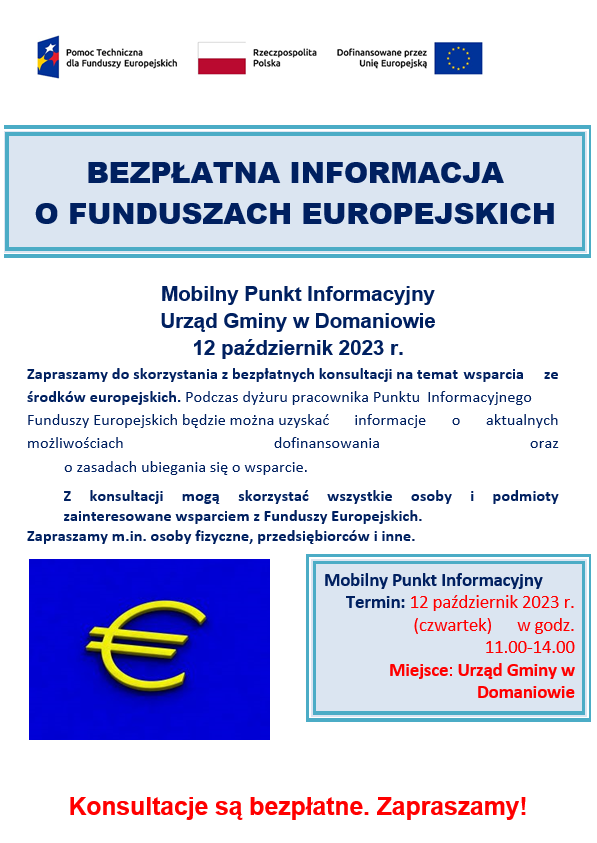 Mobilny Punkt Informacji O Funduszach Europejskich 