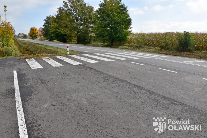 Odbiór wyremontowanego odcinka drogi Wierzbno - Janków
