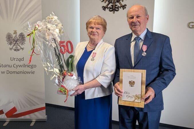 ZŁOTE GODY PAŃSTWA EUGENII I JERZEGO SURMA