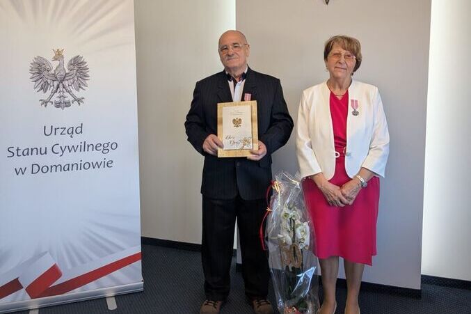 ZŁOTE GODY PAŃSTWA KRYSTYNY I STEFANA RAKOWSKICH