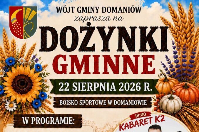 Dożynki Gminne w Domaniowie 2026