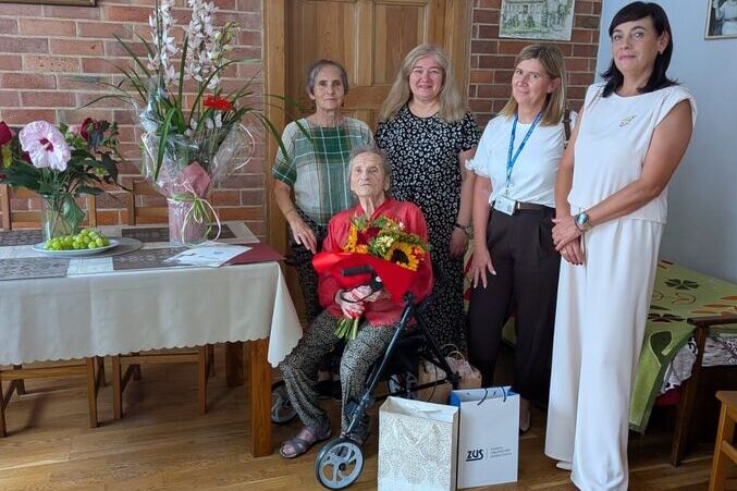 100 lat Wielce Szanownej Jubilatki Pani Klary Snopek