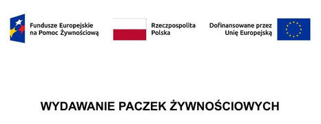 Wydawanie paczek żywnościowych