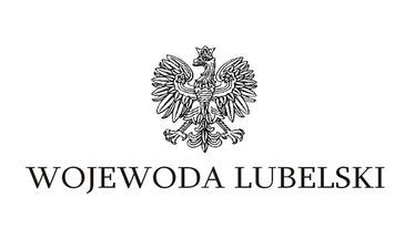 Na zdjęciu godło państwowe z napisem Wojewoda Lubelski