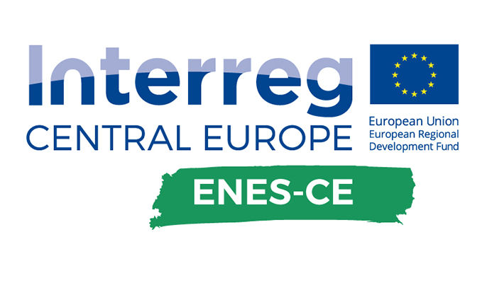 Logotyp projektu ENES-CE