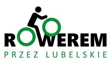 Grafika przedstawia logo akcji Rowerem przez Lubelskie