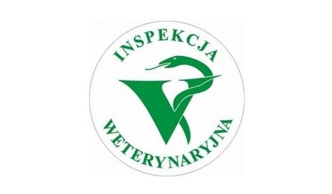 Na zdjęciu logo inspekcji weterynaryjnej