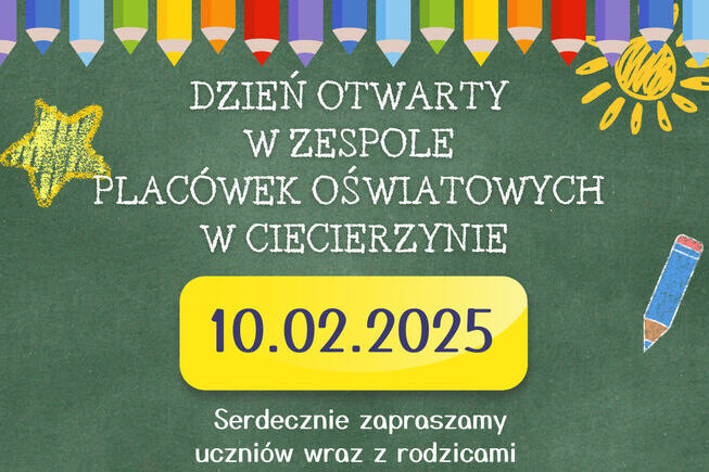 Dzień otwarty w Szkole Podstawowej w Ciecierzynie