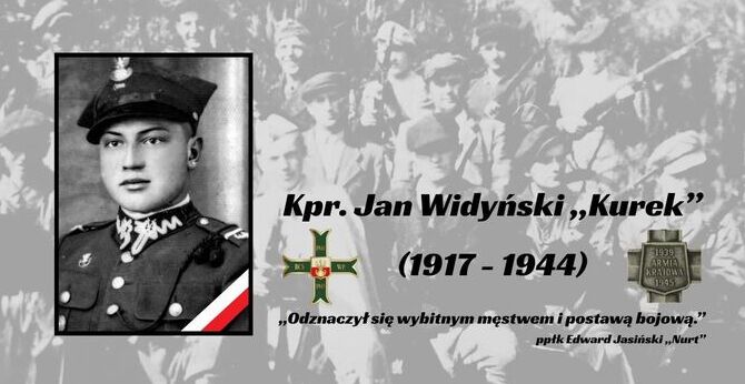 Uroczystość wspomnieniowa kpr. Jana Widyńskiego „Kurka”