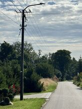 Oświetlenie drogowe w miejscowości Krasienin-Kolonia - droga nr 106031L