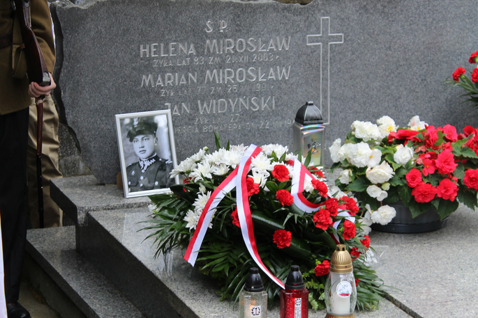 Uroczystość wspomnieniowa kaprala Jana Widyńskiego "Kurka"
