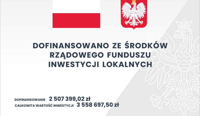 Rządowy Fundusz Inwestycji Lokalnych (RFIL)