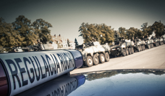 KOMUNIKAT DOT. WZMOŻONEGO RUCHU POJAZDÓW WOJSKOWYCH - aktualizacja terminu