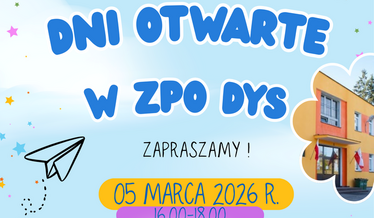 Dni Otwarte w Szkole Podstawowej im. Lotników Polskich w Dysie