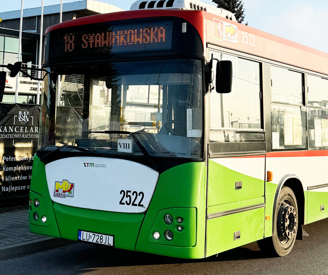 Zmiana w rozkładzie jazdy linii autobusowej nr 18