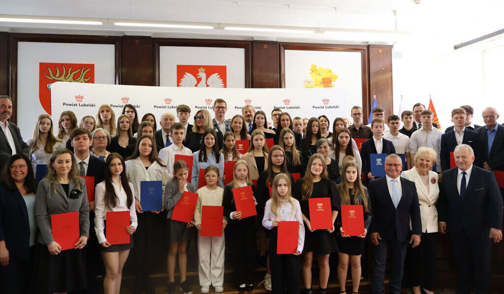 Stypendia Starosty Lubelskiego dla naszych uczniów i sportowców