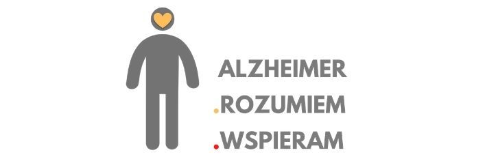 Logo Alzheimer - rozumiem - wspieram