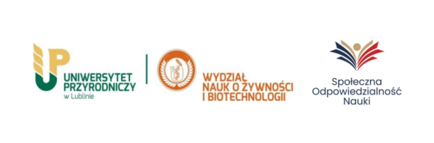 Logo Uniwersytet przyrodniczy Wydział nauk o żywności i biotechnologii społeczna odpowiedzialność nauki