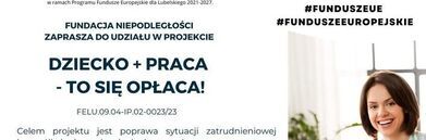 Dziecko + Praca - To się opłaca!