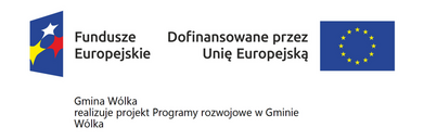 Na zdjęciu znajdują się logotypy związane z finansowaniem unijnym: flaga Unii Europejskiej, napis "Fundusze Europejskie dla Lubelskiego", godło Polski, napis "Rzeczpospolita Polska", oznaczenie "Dofinansowane przez Unię Europejską", oraz logo regionu lubelskiego.