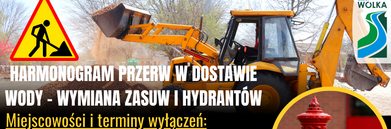 Przerwa w dostawie wody w m. Łuszczów Pierwszy i Łuszczów Drugi (4-6.05.2026 r.)