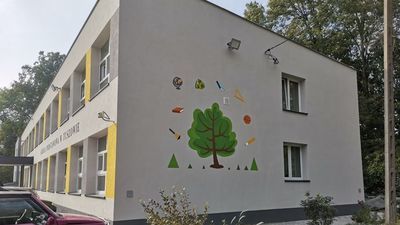 budynek szkoły w Tuszowie