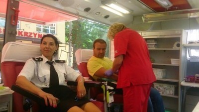 Akcja zbiórki krwi w Skrzynicach