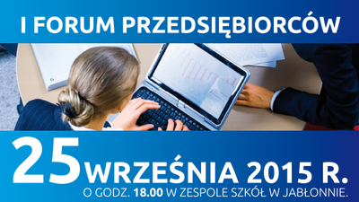 I Forum Przedsiębiorców